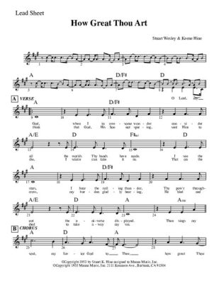 how great thou art sheet music pdf on the evolution of religious music across cultures